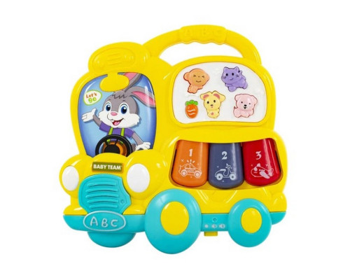 Дитяча музична іграшка "Веселий автобус" 8633(Yellow)