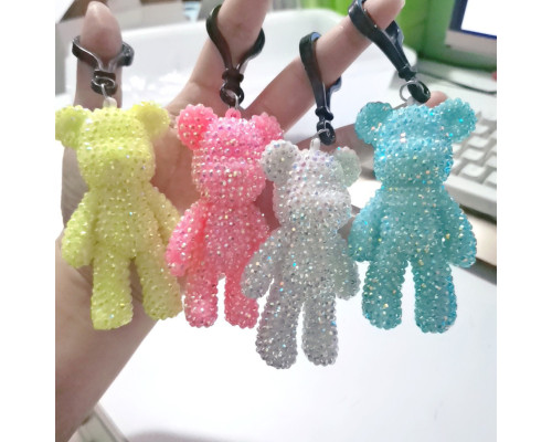 Детский набор для творчества "Создай брелок Медвежонок" FV26 золотой