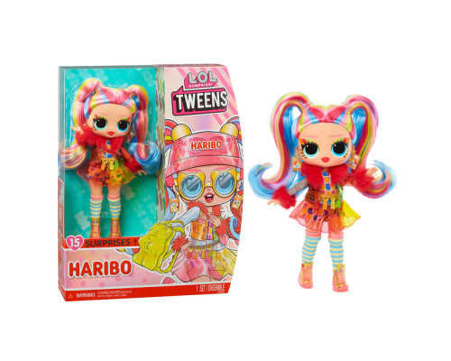 Ігровий набір із лялькою "HARIBO" L.O.L. Surprise! 119920 серії "Tweens Loves Mini Sweets"