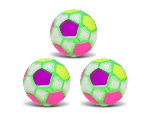 Дитячий яскравий Гумовий м'яч RB26527-11 різнокольоровий, 26 грам, 7 см