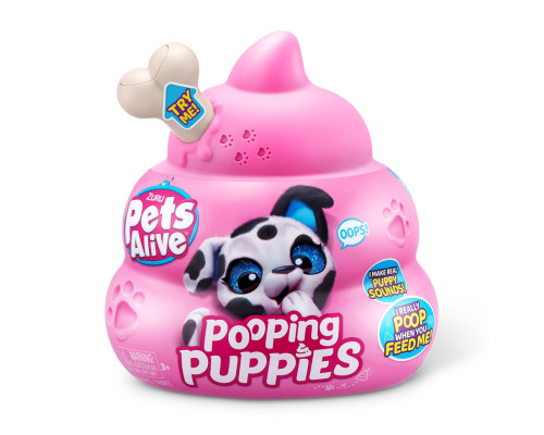 Інтерактивний ігровий набір Пустотливі цуценята Pets & Robo Alive 9542 іграшка-сюрприз