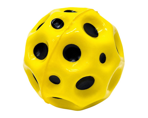 Мяч надпрыгучий прыгун "MOON BALL" 24971-3(Yellow) размер игрушки 6,3 cм