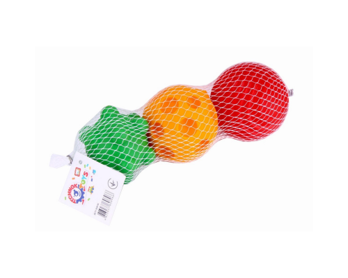 Набір для гри у ванній ТехноК 8966TXK, 3 м'ячики