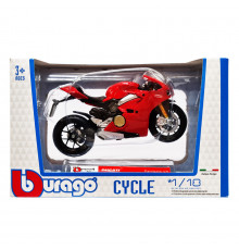 Дитяча модель Мотоцикла "DUCATI Panigale V4" Bburago 18-51030-5 масштаб 1:18