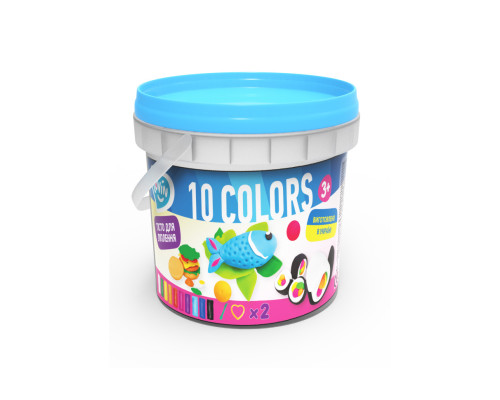 Набір тіста для ліплення "Відерце міні для хлопчиків" TM Lovin 41154