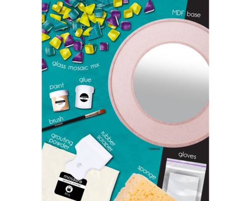 Детский набор для творчества хрустальная мозаика "Зеркало" MA4004
