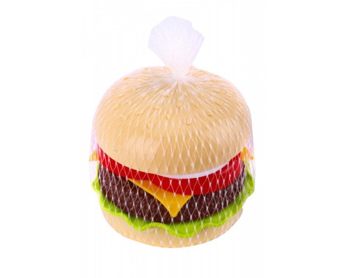 Детская игрушка "Гамбургер-пирамидка" ТехноК 8690TXK, 7 деталей