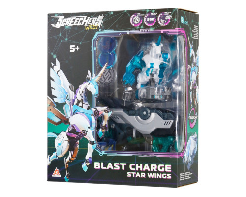 Дитячий ігровий набір S5 L1 СТАР ВІНГС Screechers Wild! EU686113 запускач-бластер, машинка-трансформер
