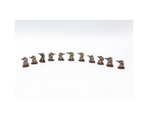 Набір дерев'яних фігурок "Солдатики" Puz-22933, 15 фігурок