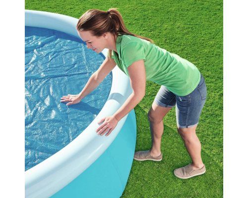 Теплозберігаюче покриття (солярна плівка) для басейну Intex 28013 діаметр 448 см