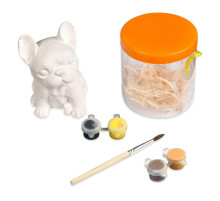 Дитячий набір для творчості розфарбовування гіпсової фігурки "Песик" 30944