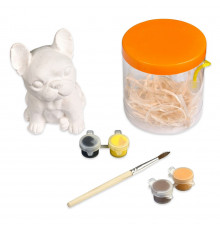 Дитячий набір для творчості розфарбовування гіпсової фігурки "Песик" 30944