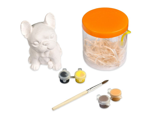 Детский набор для творчества раскраска гипсовой фигурки "Песик" 30944