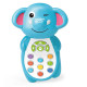 Развивающий телефон "Развлечения с друзьями" M 5773ABC(Blue) 13 см, украинский