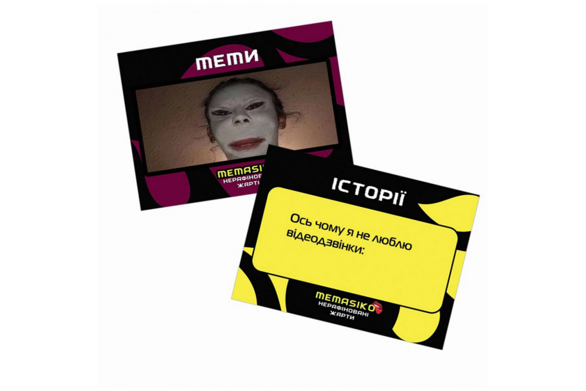 Настільна гра з мемами "Memasiko. Нерафіновані жарти" PLR-0024