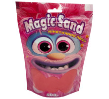 Креативна творчість "Кінетичний пісок Magic sand" 39403-6 червоний 500 грам
