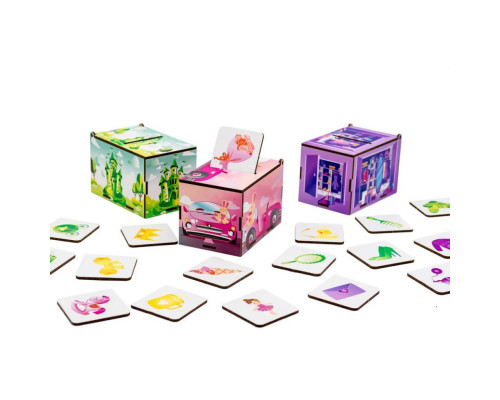 Деревянная настольная игра Монтессори Принцесса Puz-89737