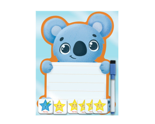 Магнітна дошка "Коала" з маркером Vladi Toys VT3601-23 (укр.)