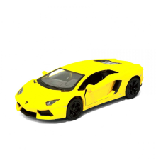 Машинка Lamborghini Kinsmart KT5370W инерционная, 1:36 Yellow