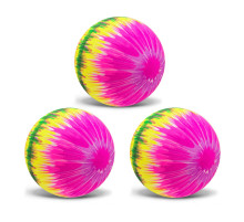 Дитячий яскравий Гумовий м'яч RB26527-12 різнокольоровий, 26 грам, 7 см