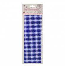 Наклейки декоративні XY-004(Blue) на планшеті 504 шт