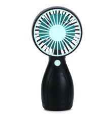 Портативный ручной вентилятор MK 5663-2(Blue) 13 см, аккумулятор, USB зарядное