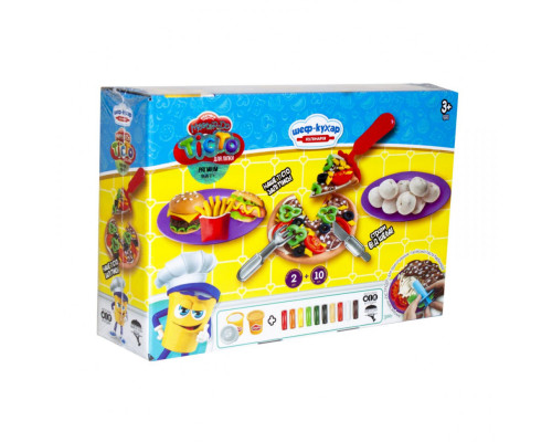 Набор для творчества "Тесто для лепки" Master Do "Шеф-повар Пицца TMD-10-01U с инструментами