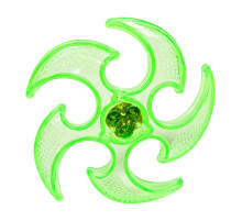 Летающий бумеранг SB2306(Green) резина, со светом, 15 см, в пакете