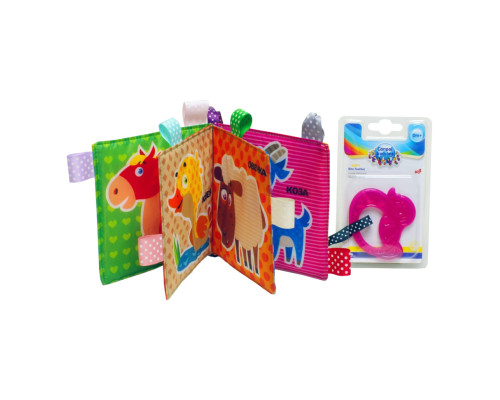 М'яка книжка-шуршалка "Корівка" Книжковий хмарочос 403754 з прорізувачем