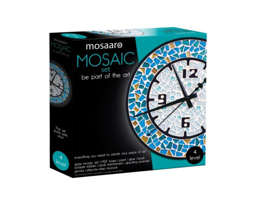 Детский набор для творчества хрустальная мозаика "Часы" MA4001