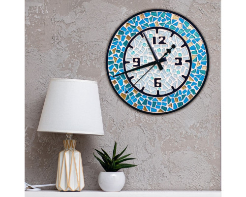 Детский набор для творчества хрустальная мозаика "Часы" MA4001