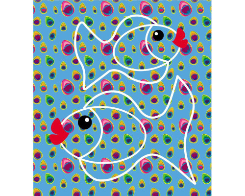 Дитяча багаторазова розмальовка "Диво-хованки" 559008, 5 сторінок