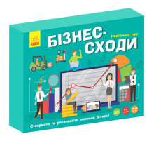 Настольная игра "Бизнес-лестница" РЛ902037У кубик, 5 фишек игроков