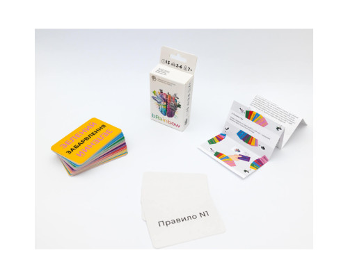 Карткова гра bRainbow FGS64, 60 карток, українською мовою