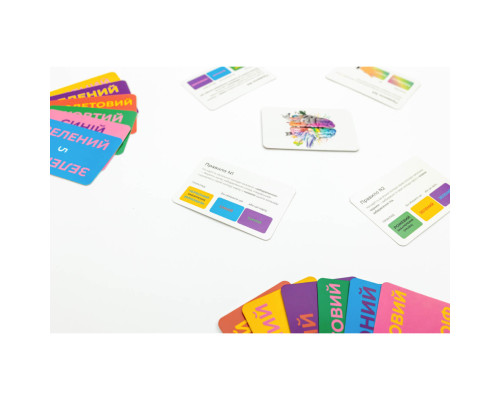 Карткова гра bRainbow FGS64, 60 карток, українською мовою