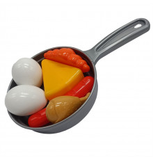 Ігровий набір Продукты 9048TXK, зі сковорідкою Grey