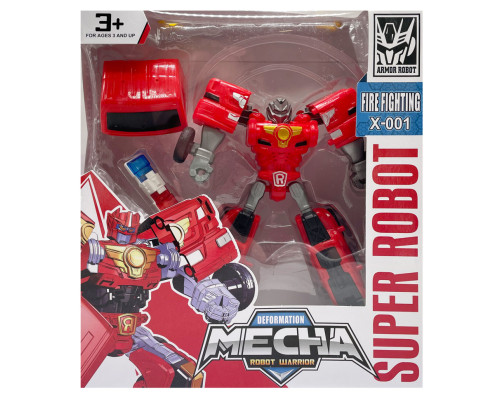 Ігровий набір з роботом-трансформером KKR-13 з безпечних матеріалів Вид 1