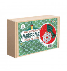Набір для творчості Макраме "Іграшки на ялинку" Умняшка М-005 набір для 2 іграшок