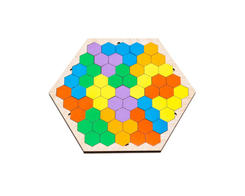 Настільна розвиваюча гра-пазл "Шестикутник" Арт-22079, 20 елементів