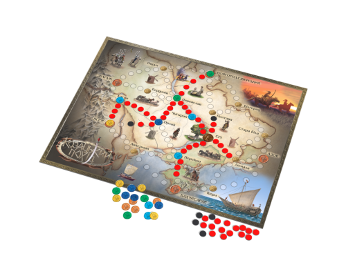 Настольная игра Казацкий поход 800248 для всей семьи