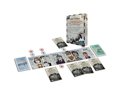 Настольная игра "Lifeboat: За бортом" LB001U от 4 до 8 игроков