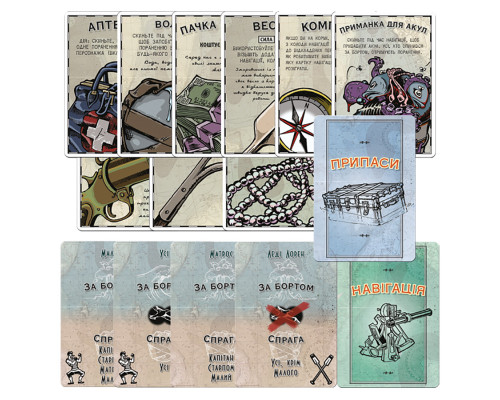 Настольная игра "Lifeboat: За бортом" LB001U от 4 до 8 игроков