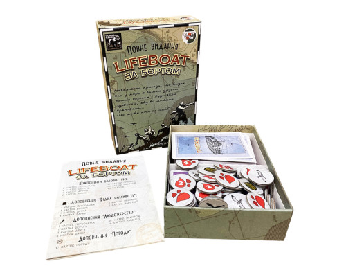 Настольная игра "Lifeboat: За бортом" LB001U от 4 до 8 игроков