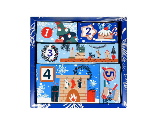 Детский набор для творчества раскраска гипсовой фигурки "Адвент календарь" 31047