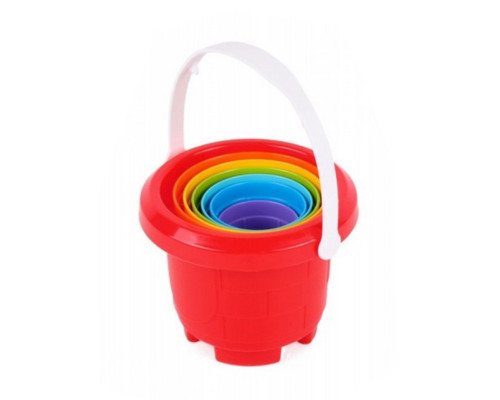 Детская пирамидка "Пасочки с ведром" 6962TXK