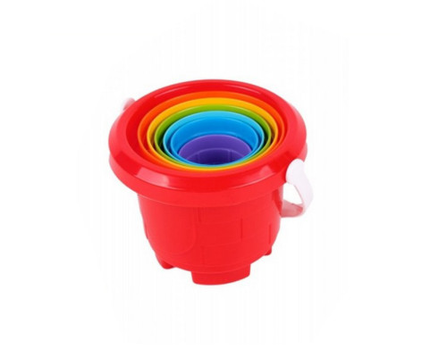 Детская пирамидка "Пасочки с ведром" 6962TXK