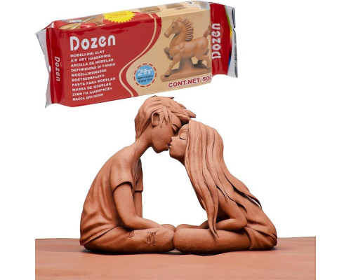 Пластилін скульптурний В500 теракотовий 500 г