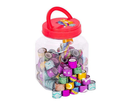 Скотч декоративний "Блискучий" COLOR-IT №61, 90 шт по 1 метру