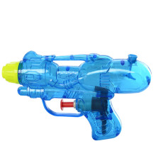 Водяной пистолет M 3076 пластик, маленький 13,5 см Синий