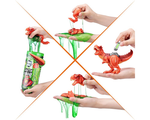 Інтерактивний ігровий набір ДНК Тиранозавра Pets & Robo Alive 71139A